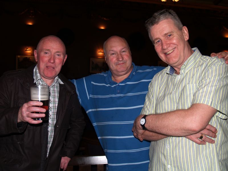 Dave Kelly, Allan Carter, Charlie Thompson